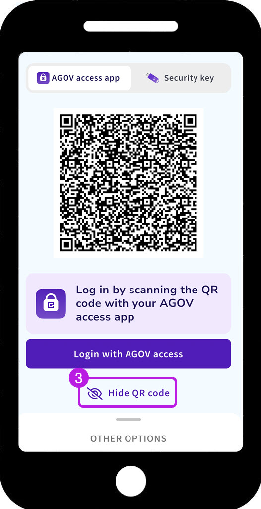 Qr Code Login Process QR code is not displayed — agov.ch